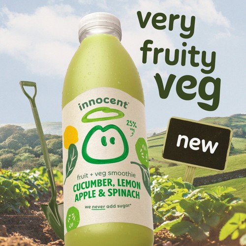 Innocent Cucumber, Lemon, Apple & Spinach Smoothie