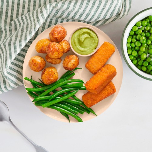 all plants Tofu Goujons Spinach & Pea