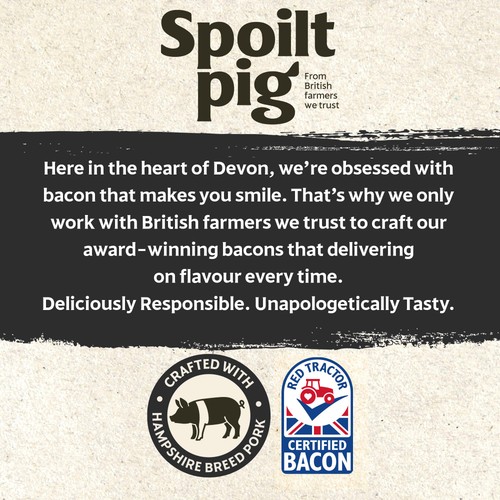 Spoiltpig British Black Treacle Unsmoked Back Bacon