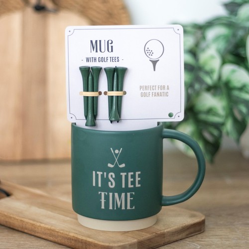 Mug & Golf Tees Gift Set