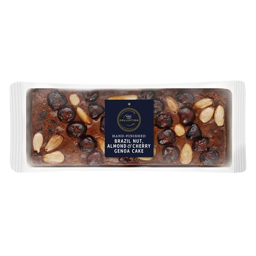 M&S Collection Brazil Nut, Almond & Cherry Genoa Cake