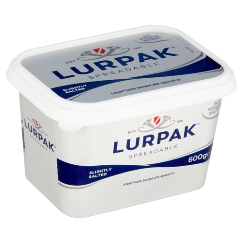 Lurpak Slightly Salted Spreadable Butter