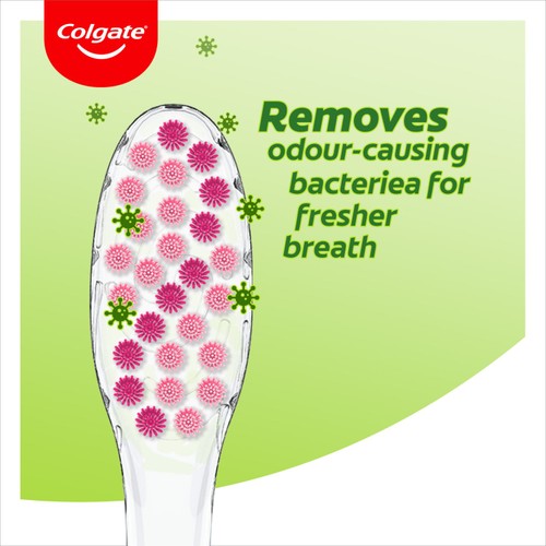 Colgate Twister Fresh Medium Manual Toothbrush Twin Pack