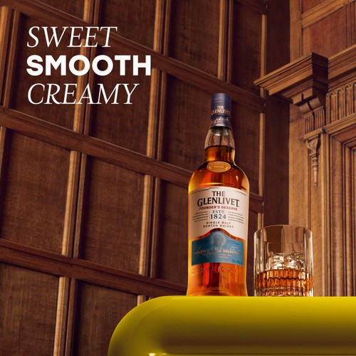 The Glenlivet Founders Reserve Single Malt Scotch Whisky  With Giftbox