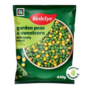 Birds Eye Garden Peas & Sweetcorn 640g