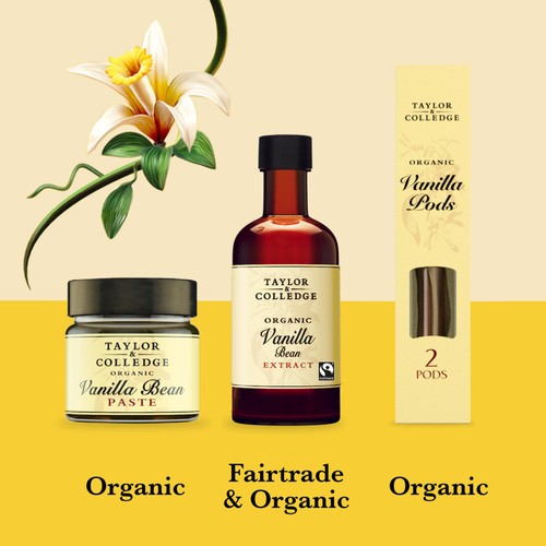 Taylor & Colledge Organic Vanilla Bean Paste