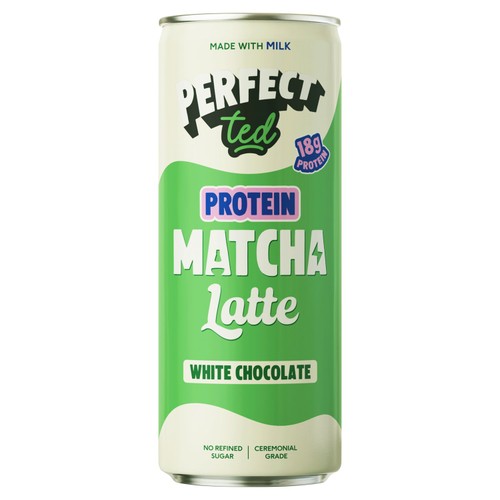 PerfectTed White Chocolate Protein Matcha Latte