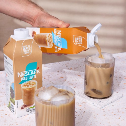 Nescafe Iced Coffee Caramel Flavour Latte