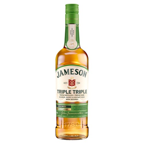 Jameson Triple Triple Blended Irish Whiskey