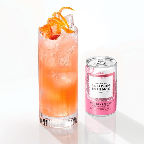 London Essence Co. Pink Grapefruit Cans