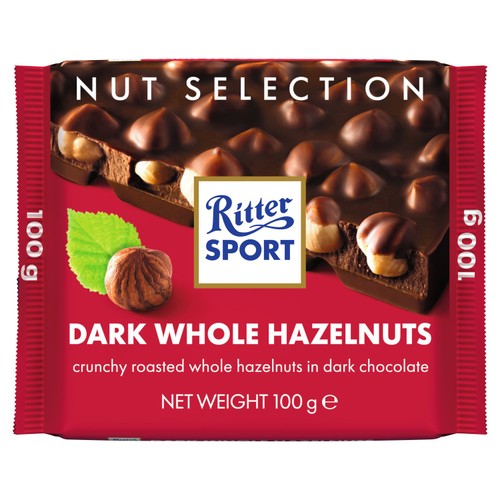 Ritter Sport Nut Perfection Dark Whole Hazelnut