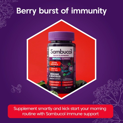 Sambucol Menthol Gummies
