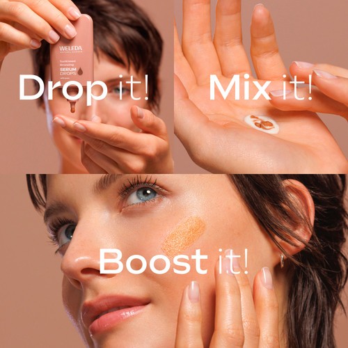 Weleda Sunkissed Bronzing Serum Booster Drops