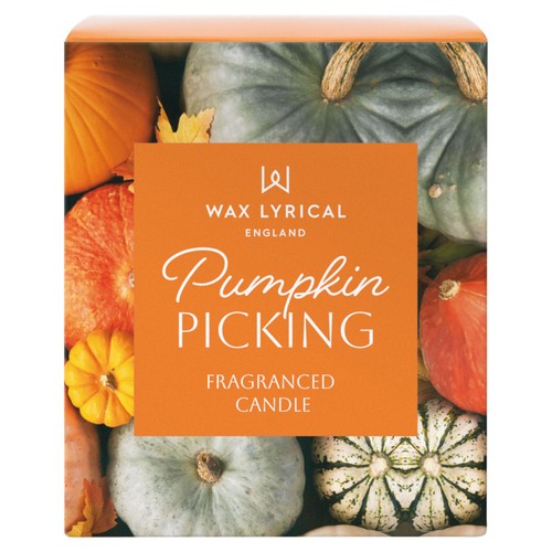 Wax Lyrical England Pumpkin Picking Candle