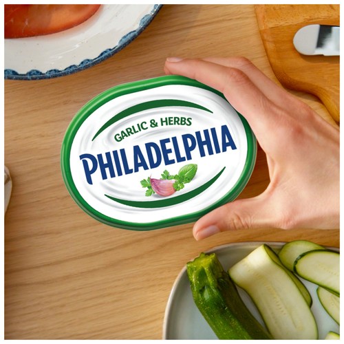 Philadelphia Garlic & Herbs Soft Cream Cheese