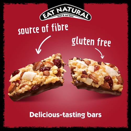 Eat Natural Cranberry, Almond & Dark Chocolate Bars