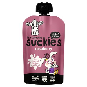 The Collective Suckies Raspberry Kids Yoghurt Pouch 90g