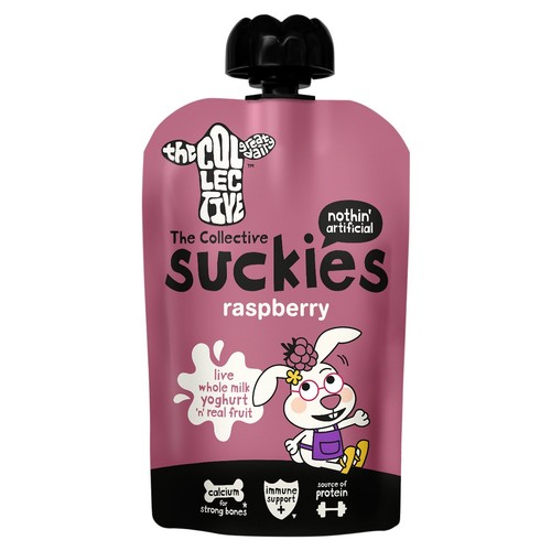 The Collective Suckies Raspberry Yoghurt, 90g The Collective Suckies Raspberry Yoghurt, 90g