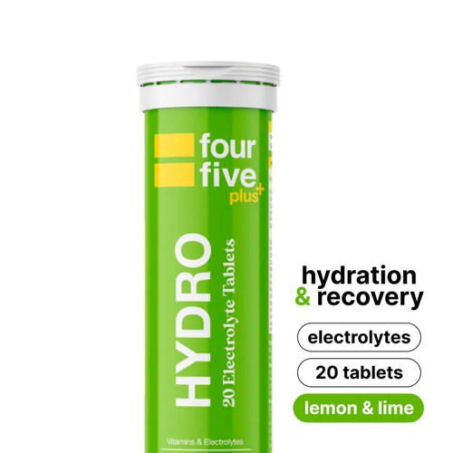 fourfive Lemon & Lime Hydration Tablets