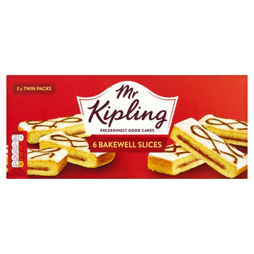 Mr Kipling Bakewell Slices