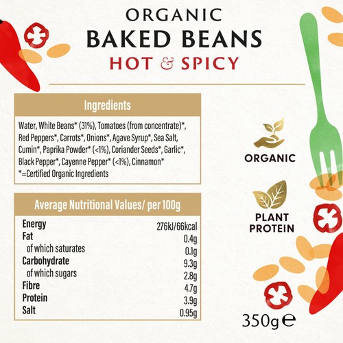 Biona Organic Spicy Baked Beans