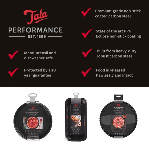 Tala Non-stick 23cm Square Cake Tin 