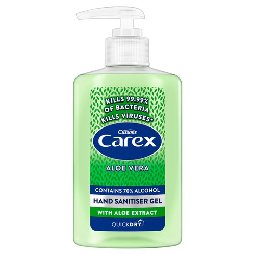 Carex Aloe Vera Antibacterial Hand Sanitiser Gel