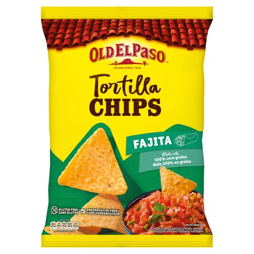 Old El Paso Tortilla Chips Fajita Flavour