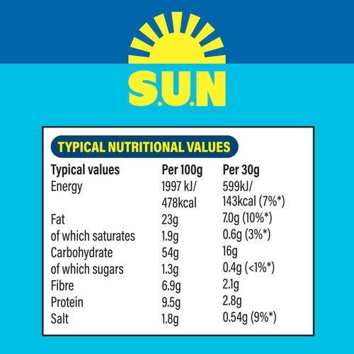 SUN Sea Salt Sticks Sharing Bag Crisps