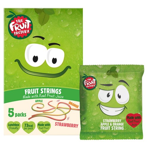 The Fruit Factory Strawberry Apple & Orange Fruit Strings