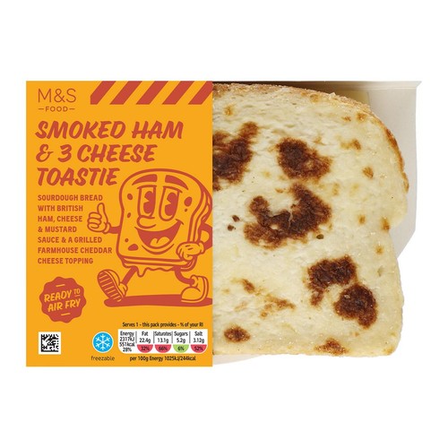 M&S Ham & Farmhouse Cheese Toastie