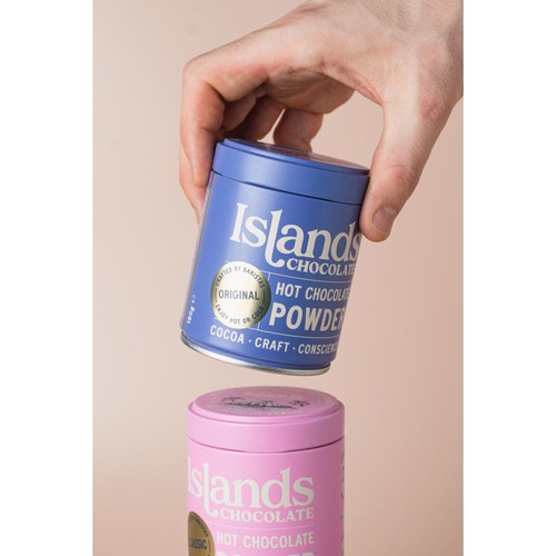 Islands Chocolate 45% Hot Chocolate Powder Tin