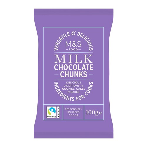 M&S Milk Chocolate Chunks