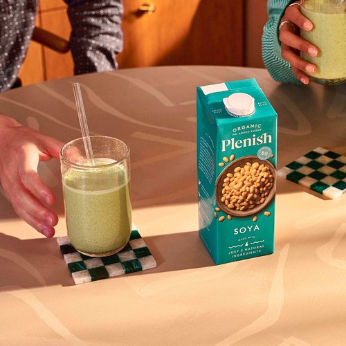 Plenish Organic Soya Unsweetened Drink Long Life
