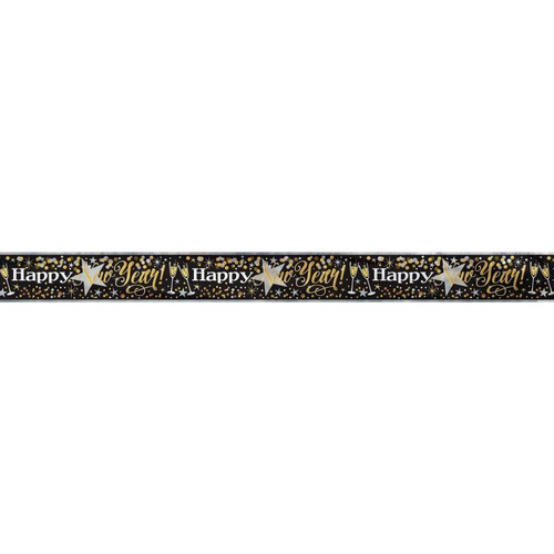 Glittering New Year Foil Banner