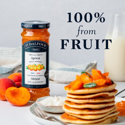 St Dalfour Thick Apricot Fruit Spread