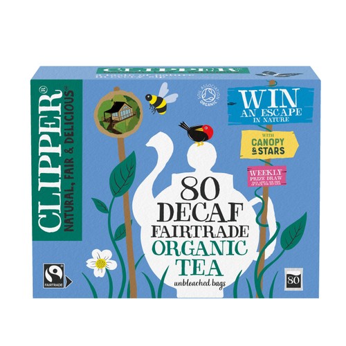 Clipper Organic Naturally Decaffeinated Tea Bags