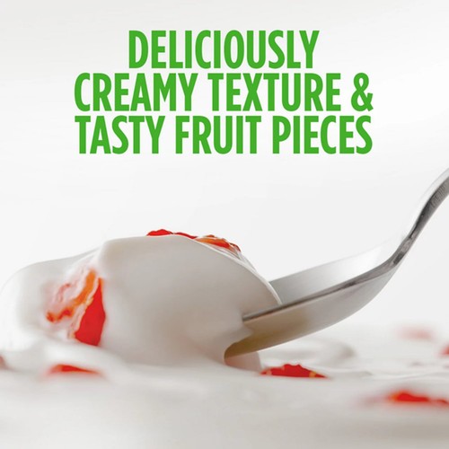 Activia Strawberry Fat Free No Added Sugar Gut Health Yoghurt Multipack