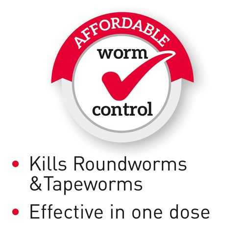 Beaphar WORMclear Tablets for Dogs Up to 40kg