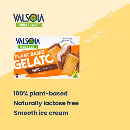 Valsoia 8 Soya Ice Cream Sandwiches