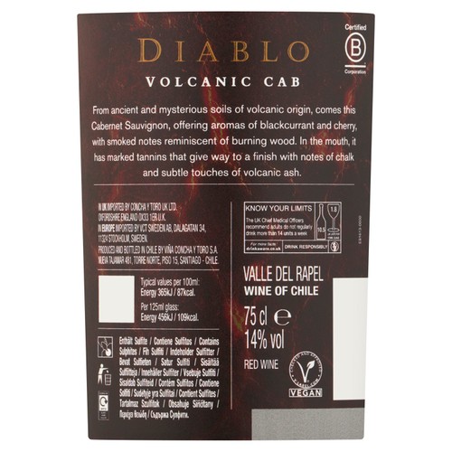 Diablo Volcanic Cabernet Sauvignon