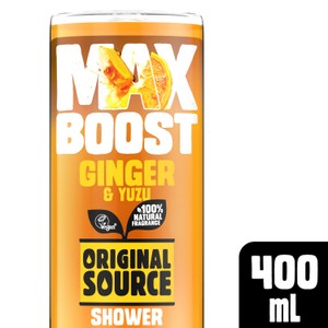 Original Source Max Boost Matcha And Lemongrass Shower Gel 400Ml