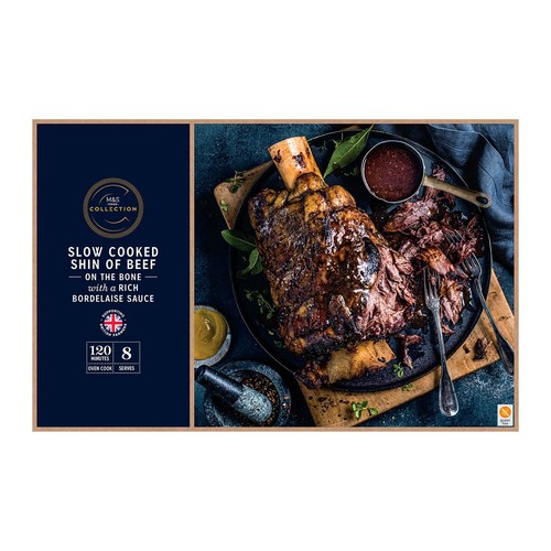 M&S Slow Cooked Shin of Beef with Bordelaise Sauce