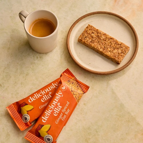 Deliciously Ella Ginger Spiced Oat Bars Multipack
