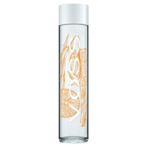 VOSS Tangerine Lemongrass Flavoured Sparkling Water Glass Bottle