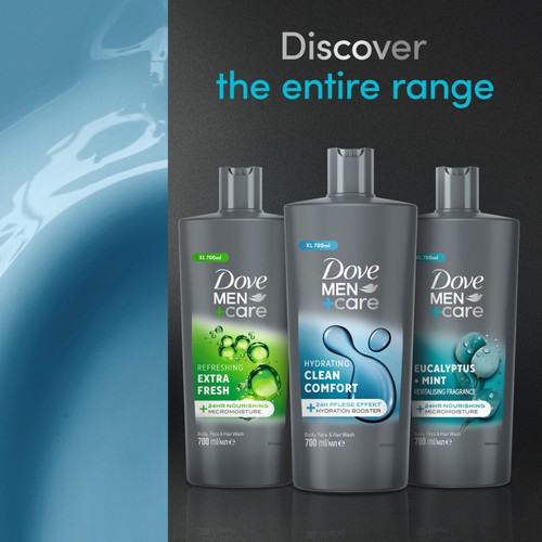 Dove Men+Care Clean Comfort Shower Gel