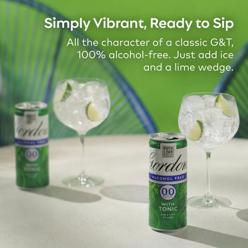 Gordon's Alcohol Free & Tonic