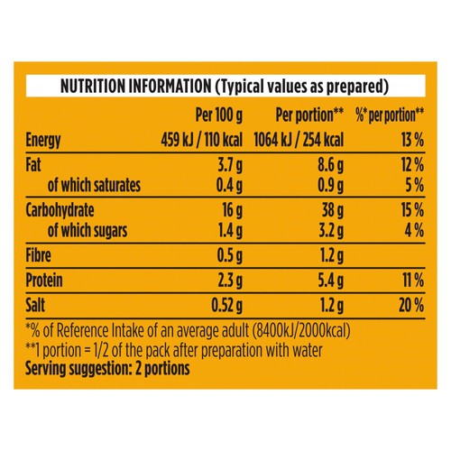 Pot Noodle Original Curry Instant Noodles 114g