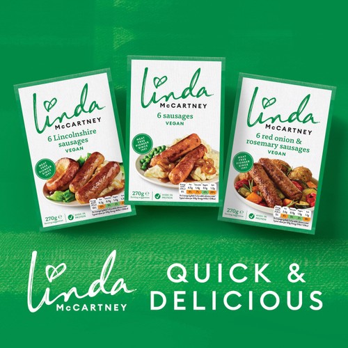 Linda McCartney Vegetarian Lincolnshire Sausages