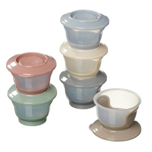 Vital Baby Nourish Store And Wean Pots 60Ml 6Pk Natural